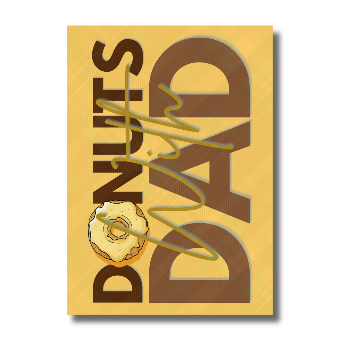 Yellow Donuts with Dad for Father’s Day Celebration Canva Invitation - Image 2