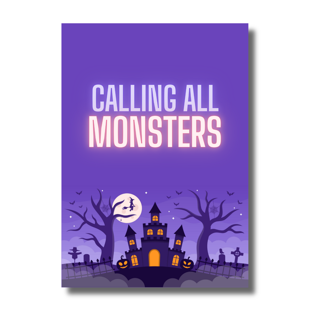 Calling Al Monster Birthday Costume Party Let's Get Spooky Halloween Party Invitation - Image 2